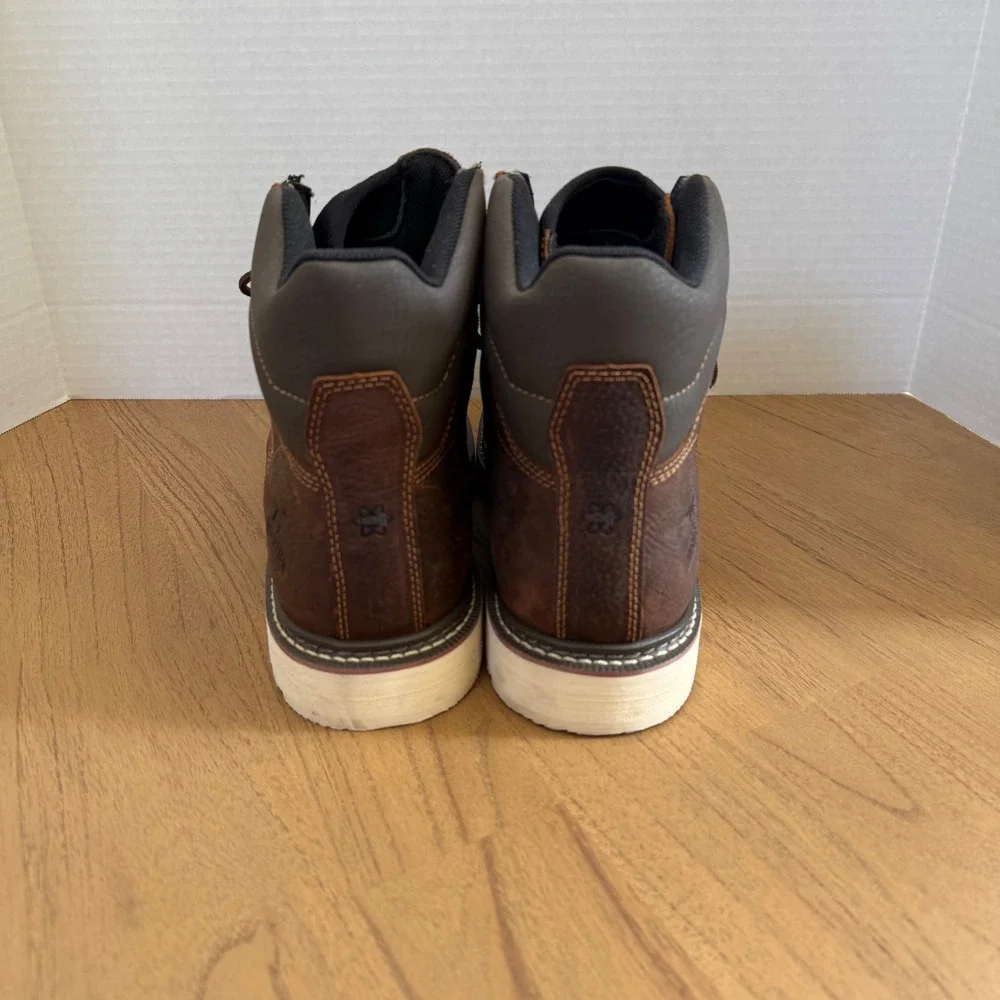 Irish Setter Kittson 83666 Work Boot Mens Size 13D Brown Steel Toe EH Leather